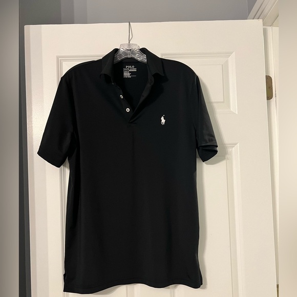 Men’s black Ralph Lauren polo black small stretchy and soft - Picture 3 of 7